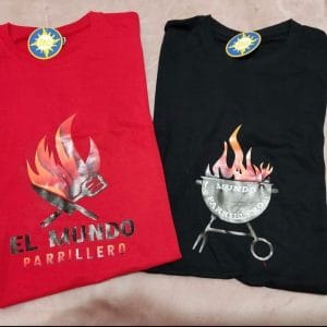 Poleras El Mundo Parrillero